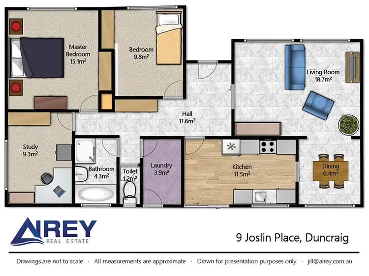 Floorplan of Homely house listing, 9 Joslin Place, Duncraig WA 6023