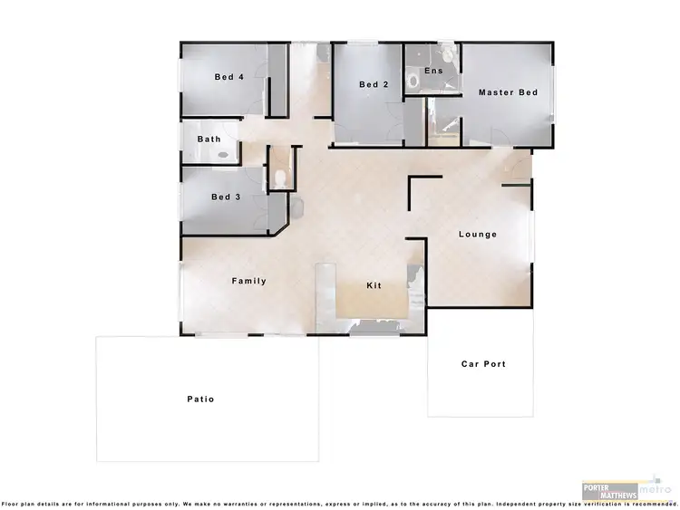 Floorplan of Homely house listing, 11 Needlewood Rise, Kenwick WA 6107