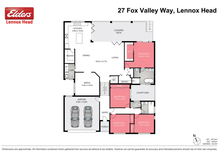 Floorplan of Homely house listing, 27 Fox Valley Way, Lennox Head NSW 2478