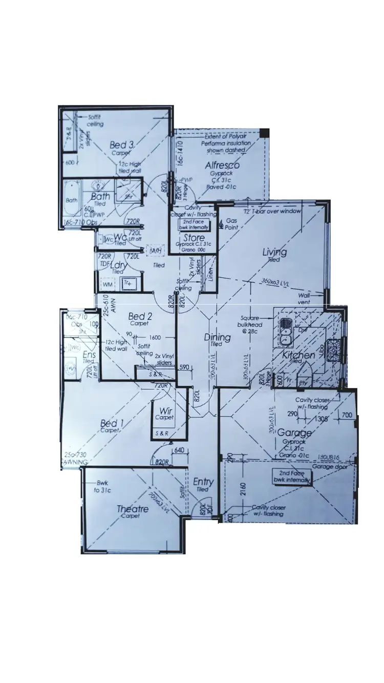 Floorplan of Homely house listing, 355B Lennard Street, Dianella WA 6059
