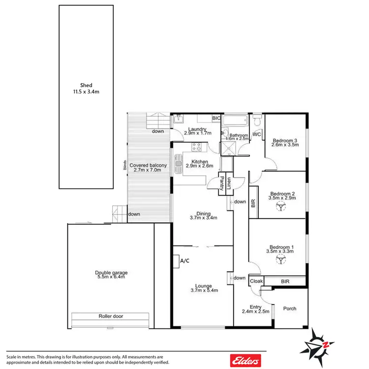 Floorplan of Homely house listing, 5 NORFOLK AVENUE, Victor Harbor SA 5211