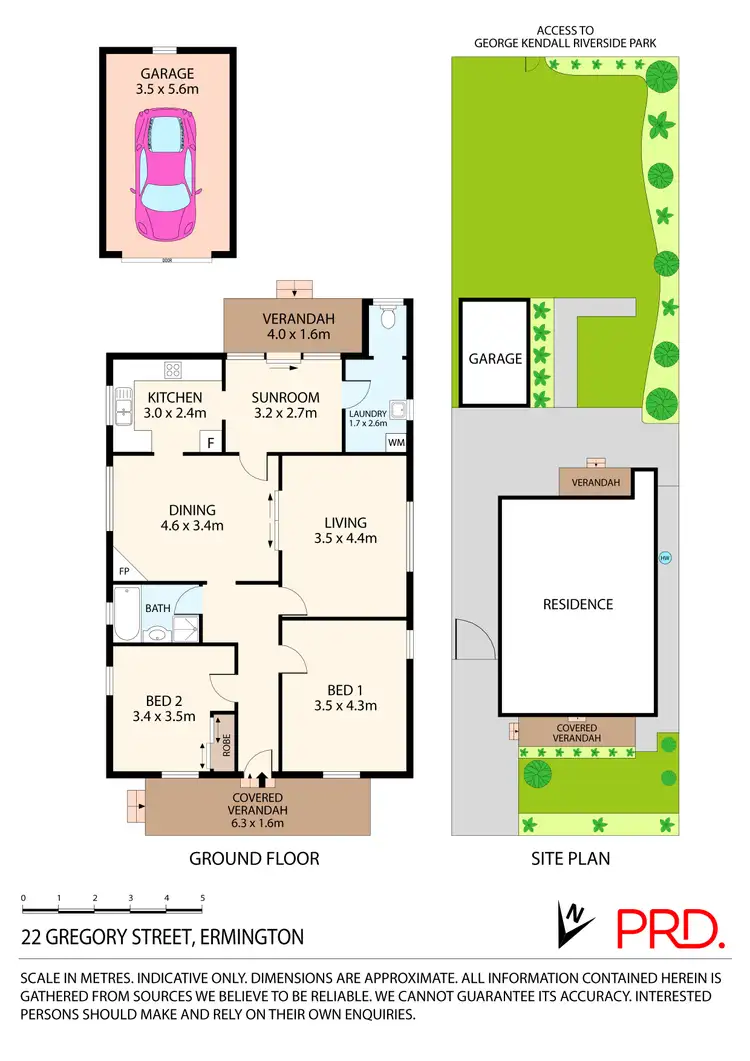 Floorplan of Homely house listing, 22 Gregory Street, Ermington NSW 2115
