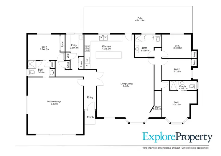 Floorplan of Homely house listing, 2 Rivergum Drive, Burpengary QLD 4505