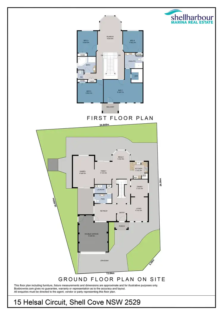 Floorplan of Homely house listing, 15 Helsal Circuit, Shell Cove NSW 2529