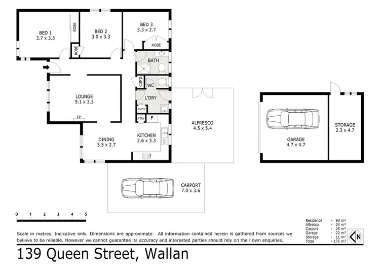 Floorplan of Homely house listing, 139 Queen Street, Wallan VIC 3756