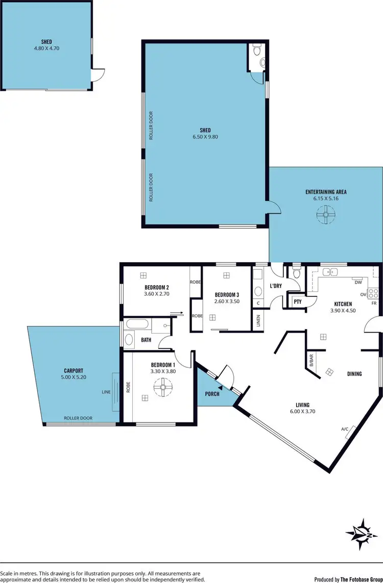 Floorplan of Homely house listing, 9 Ramsay Ave, Reynella East SA 5161