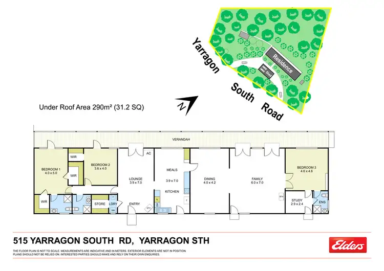 Floorplan of Homely rural property listing, 515 YARRAGON SOUTH ROAD via Yarragon South, Yarragon VIC 3823