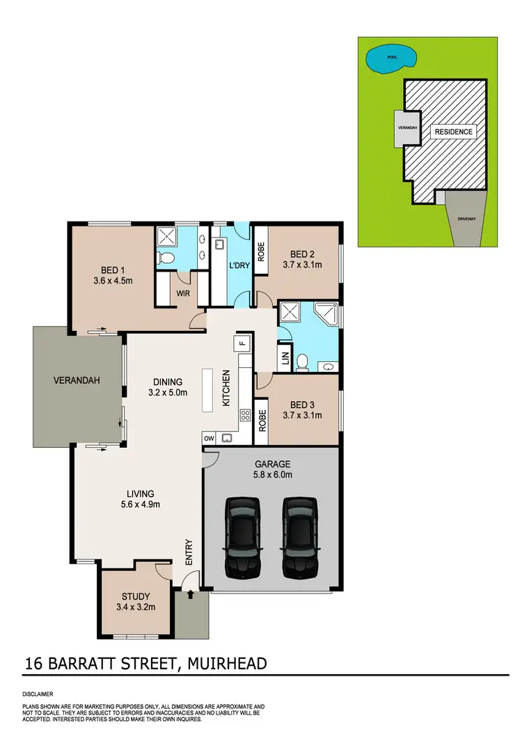 Floorplan of Homely house listing, 16 Barratt Street, Muirhead NT 810