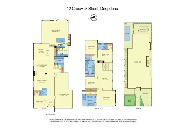 Floorplan of Homely house listing, 12 Creswick Street, Deepdene VIC 3103
