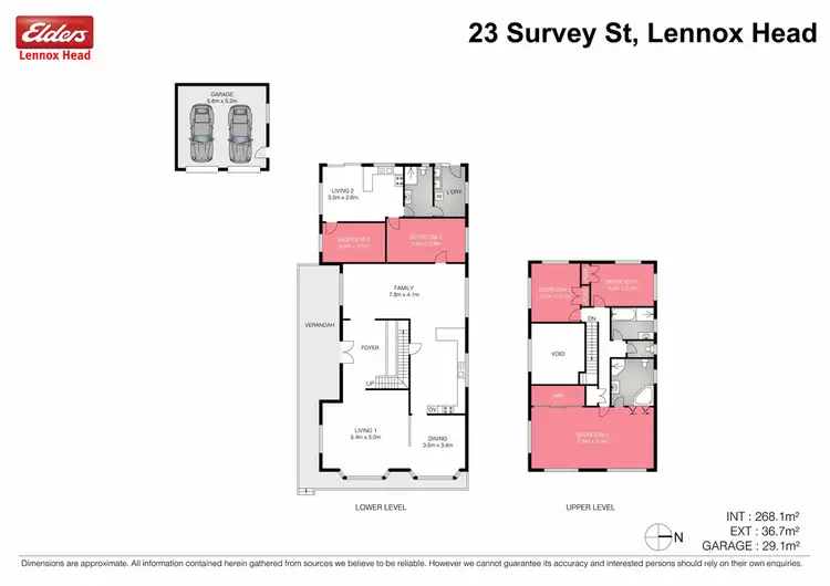 Floorplan of Homely house listing, 23 Survey Street, Lennox Head NSW 2478