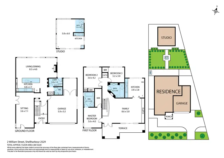 Floorplan of Homely house listing, 2 WILLIAM STREET, Shellharbour NSW 2529
