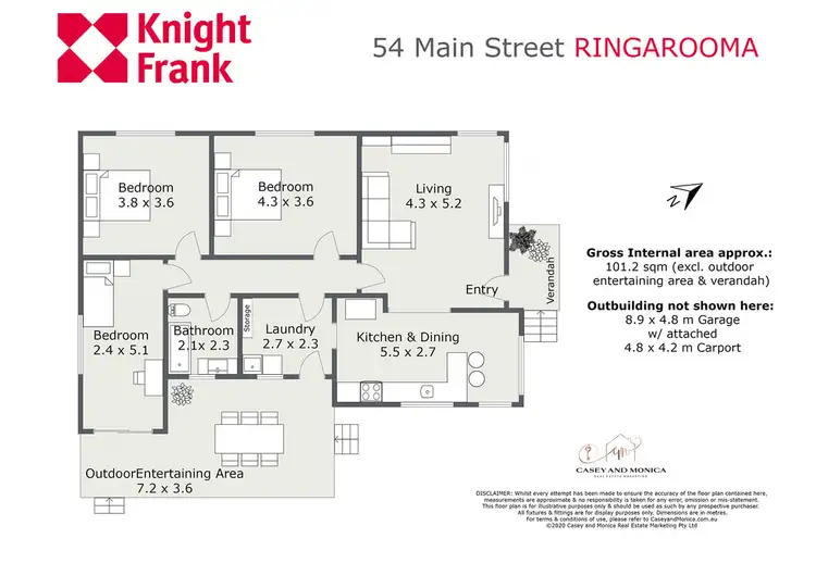 Floorplan of Homely house listing, 54 Main Street, Ringarooma TAS 7263
