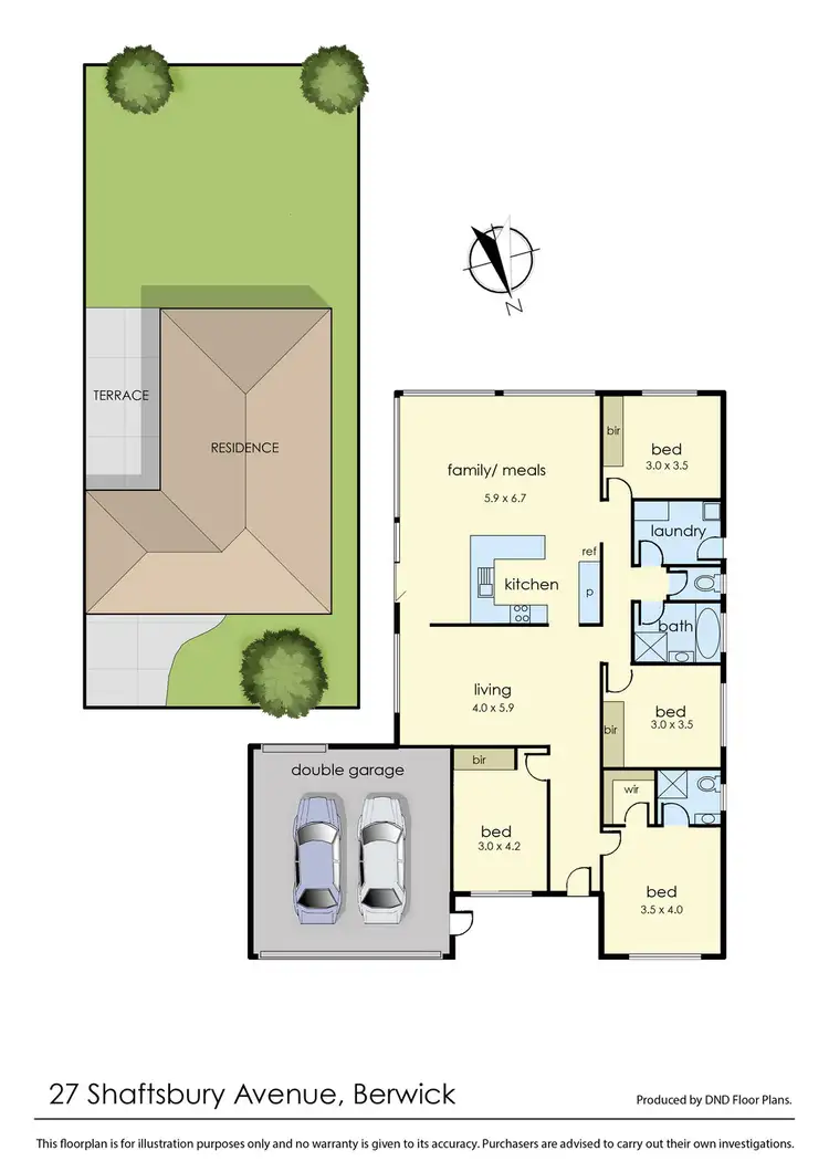Floorplan of Homely house listing, 27 Shaftsbury Avenue, Berwick VIC 3806