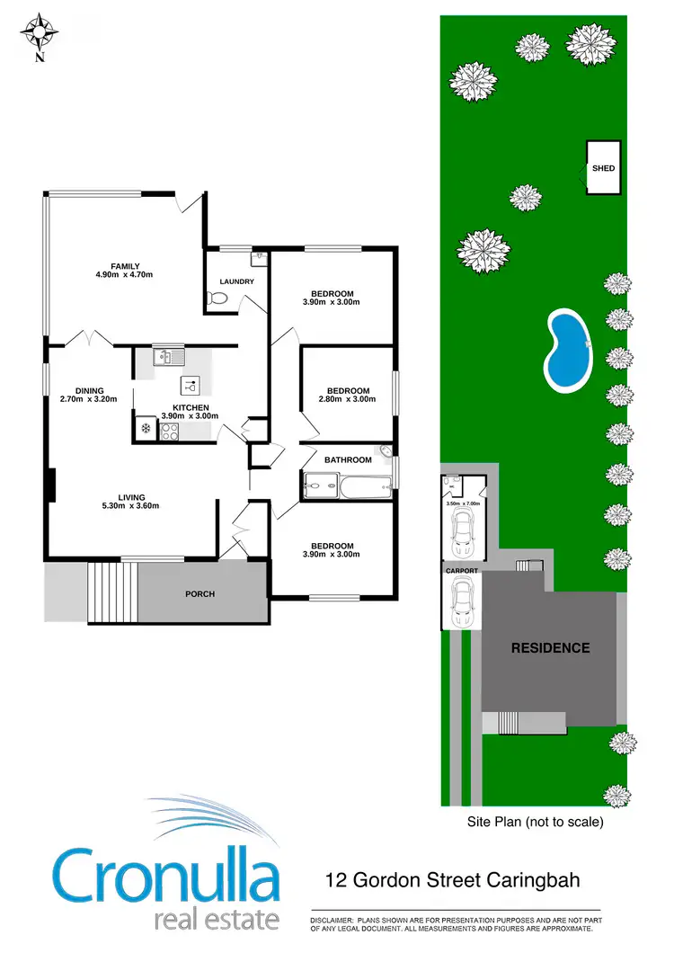 Floorplan of Homely house listing, 12 Gordon Street, Caringbah NSW 2229