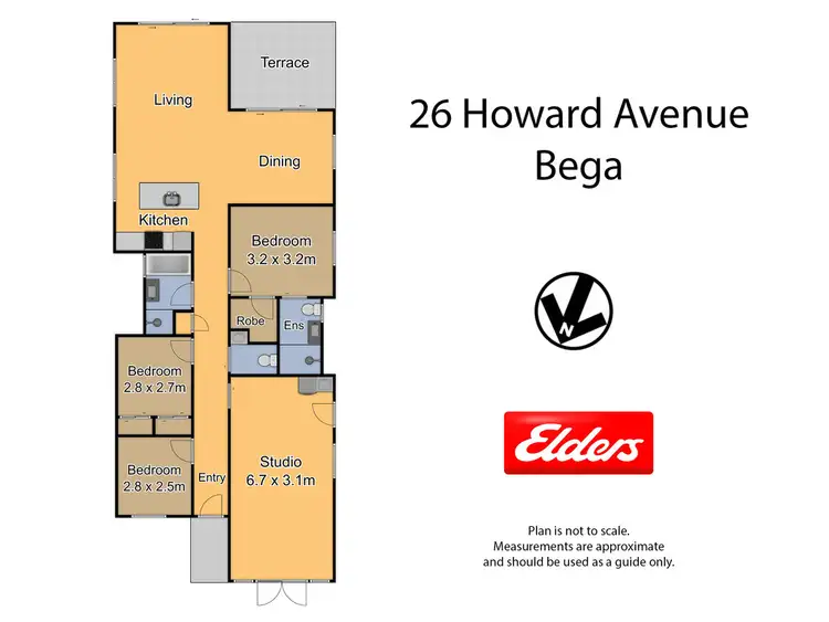 Floorplan of Homely house listing, 26 Howard Avenue, Bega NSW 2550