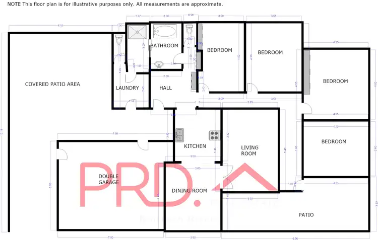 Floorplan of Homely house listing, 18 Beddoes Road, Modanville NSW 2480