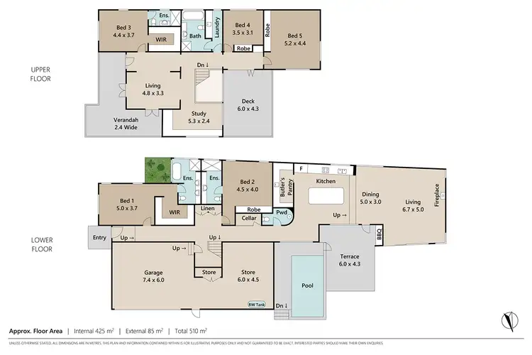 Floorplan of Homely house listing, 30 Hawthorn Terrace, Red Hill QLD 4059