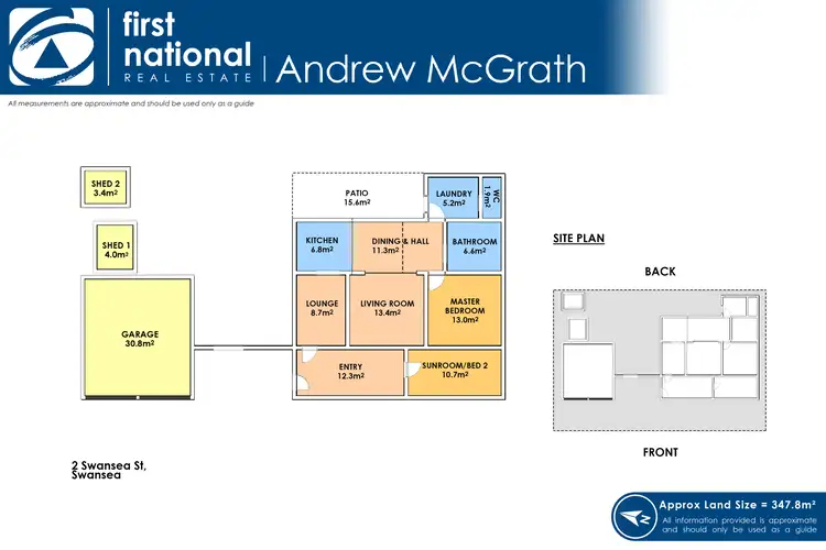 Floorplan of Homely house listing, 2 Swansea Street, Swansea NSW 2281
