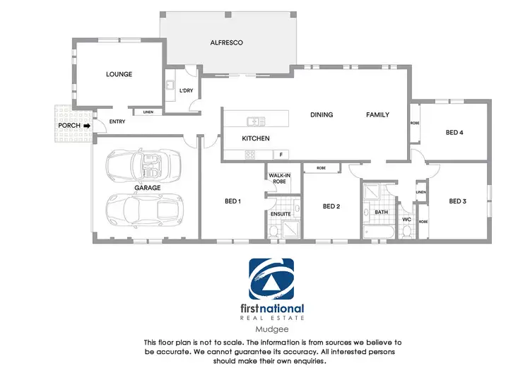 Floorplan of Homely house listing, 11A John Aarts Court, Mudgee NSW 2850