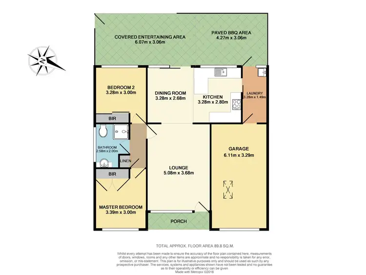 Floorplan of Homely villa listing, 2/8 Anthea Place, Dapto NSW 2530