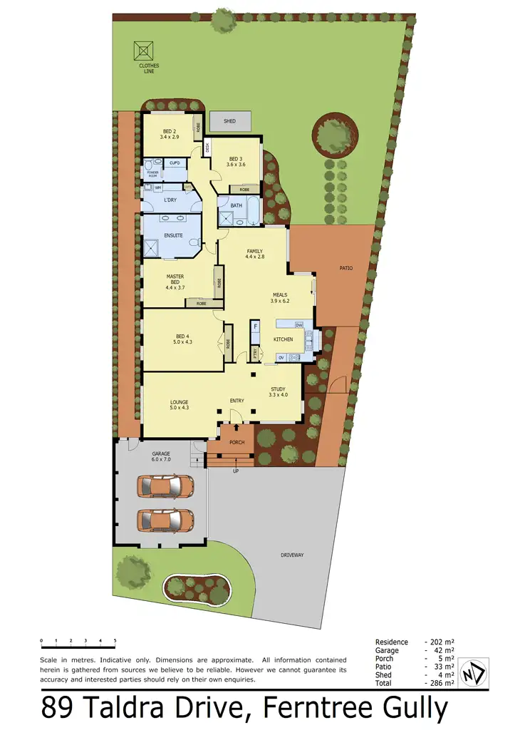 Floorplan of Homely house listing, 89 Taldra Drive, Ferntree Gully VIC 3156