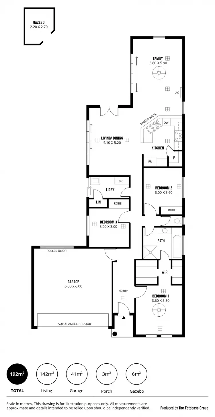 Floorplan of Homely house listing, 13 Leombruno Street, Newton SA 5074