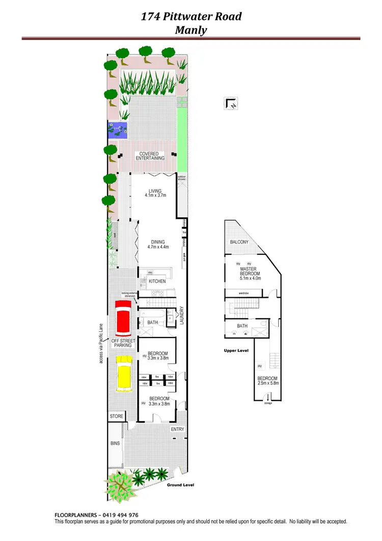 Floorplan of Homely house listing, 174 Pittwater Road, Manly NSW 2095