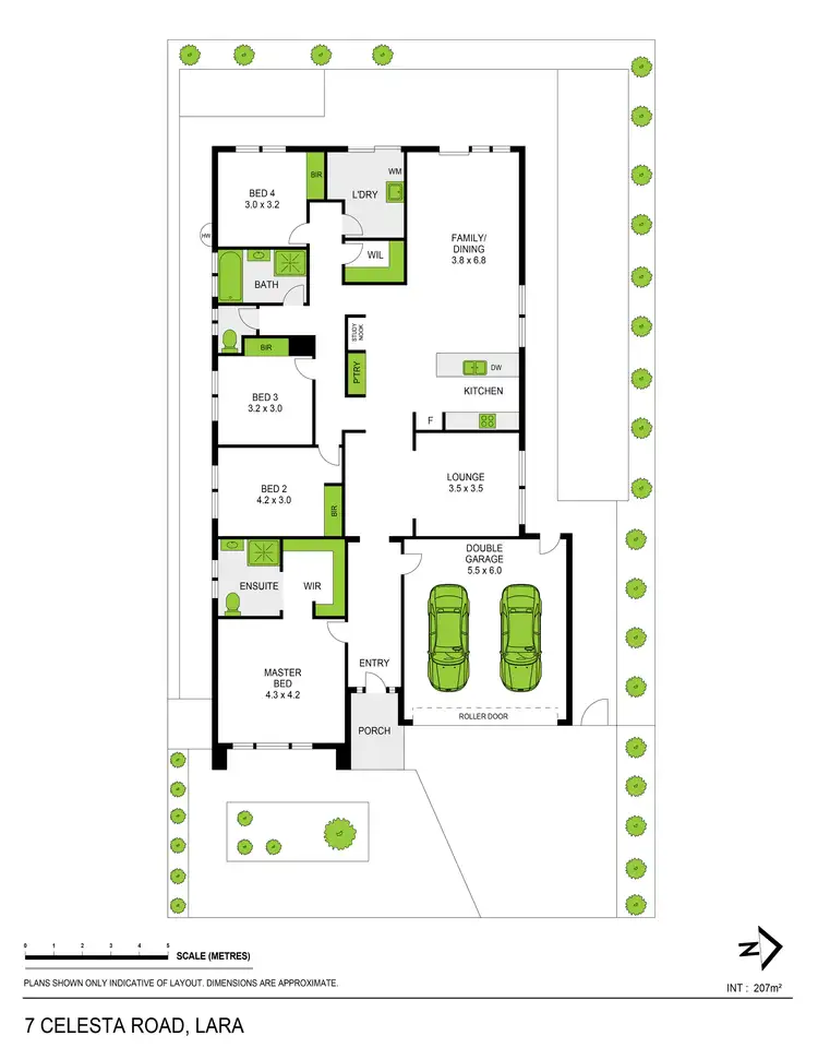 Floorplan of Homely house listing, 7 Celesta Road, Lara VIC 3212