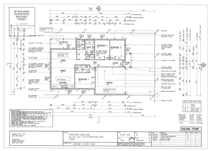 Floorplan of Homely house listing, 23 Expedition Way, Corio VIC 3214