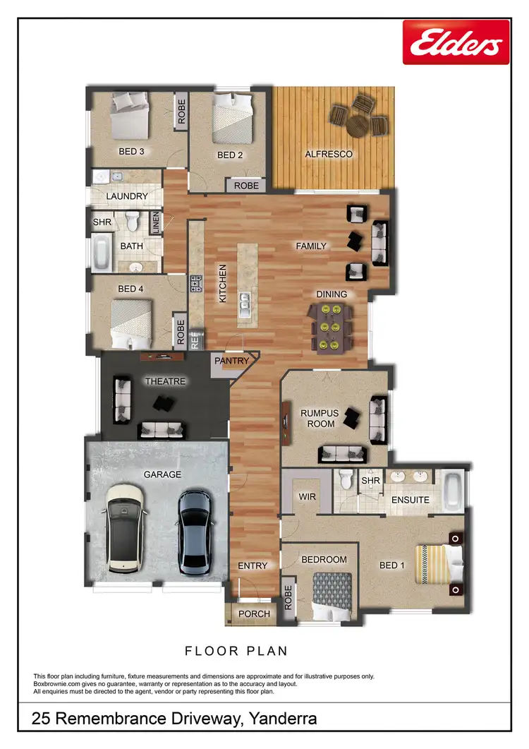 Floorplan of Homely house listing, 25 REMEMBRANCE DRIVEWAY, Yanderra NSW 2574