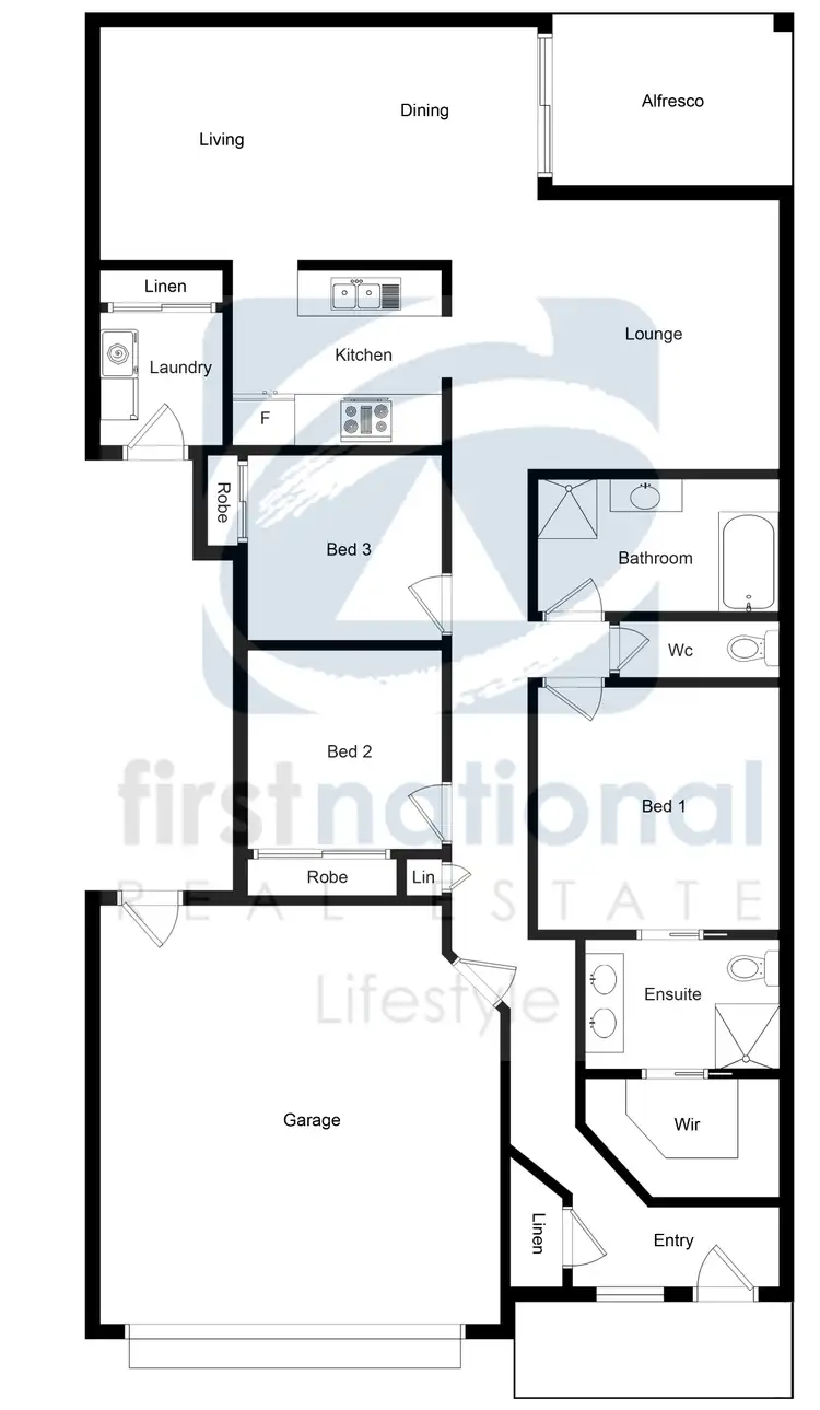 Floorplan of Homely house listing, 17 Creekside Drive, Sippy Downs QLD 4556