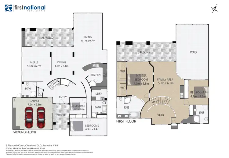 Floorplan of Homely house listing, 2 Plymouth Court, Raby Bay QLD 4163