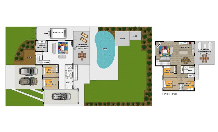 Floorplan of Homely house listing, 18 Coonang Crescent, Warana QLD 4575