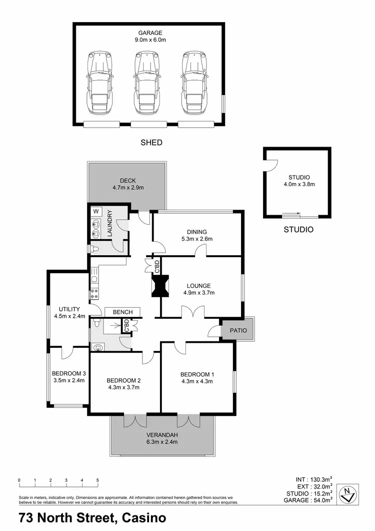 Floorplan of Homely house listing, 73 North Street, Casino NSW 2470