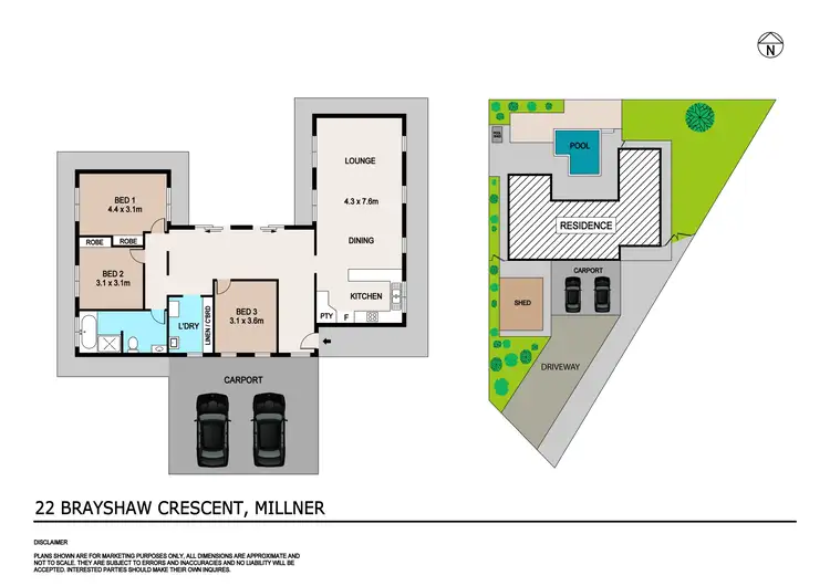 Floorplan of Homely house listing, 22 Brayshaw Crescent, Millner NT 810