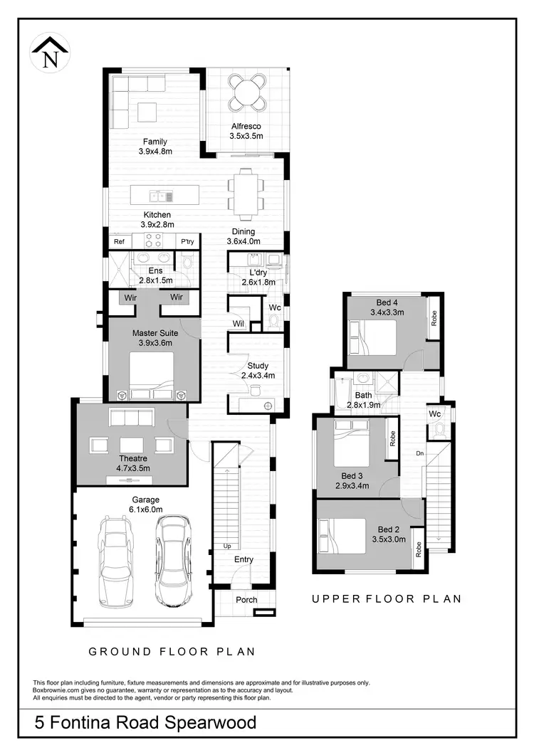 Floorplan of Homely house listing, 5 Fontina Road, Spearwood WA 6163