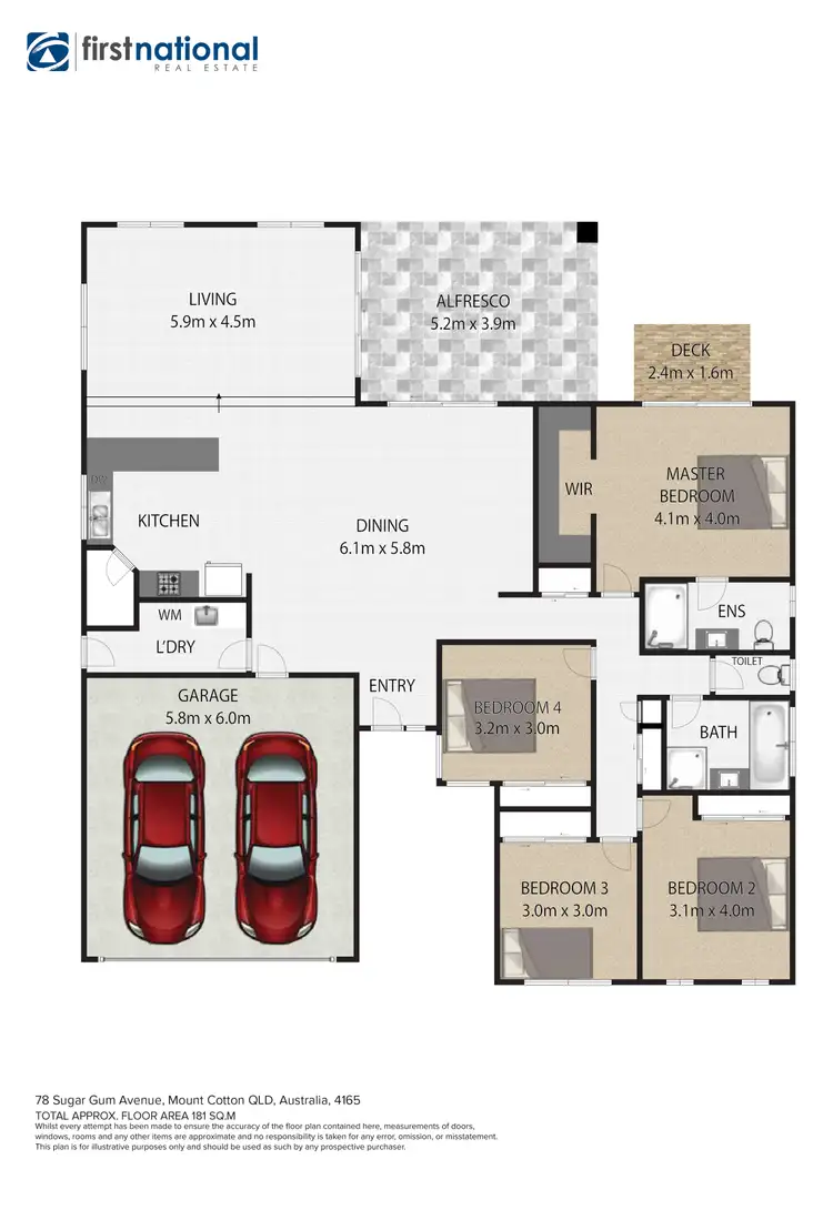 Floorplan of Homely house listing, 78 Sugargum Avenue, Mount Cotton QLD 4165