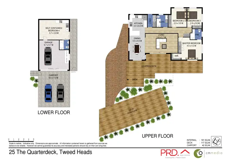 Floorplan of Homely house listing, 25 The Quarterdeck, Tweed Heads NSW 2485