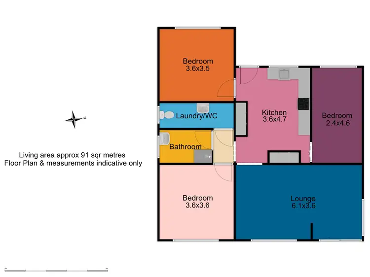 Floorplan of Homely house listing, 5 Burrendong Way, Orange NSW 2800