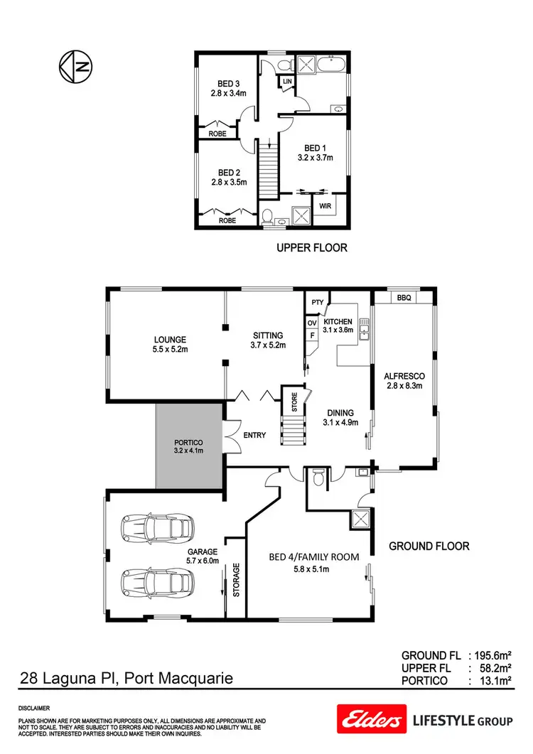 Floorplan of Homely house listing, 28 Laguna Place, Port Macquarie NSW 2444
