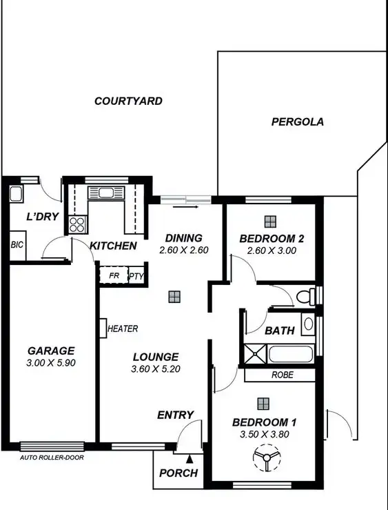 Floorplan of Homely house listing, 8/14 Gretel Crescent, Paralowie SA 5108