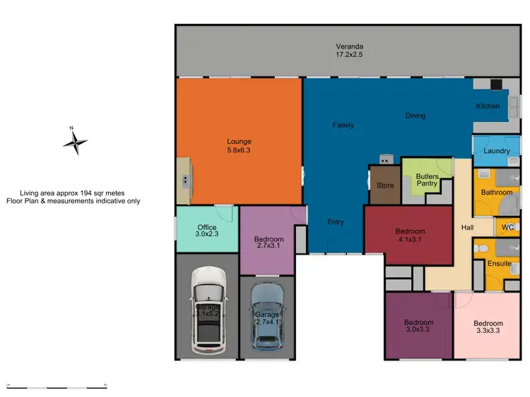 Floorplan of Homely house listing, 25 Boronia Crescent, Orange NSW 2800