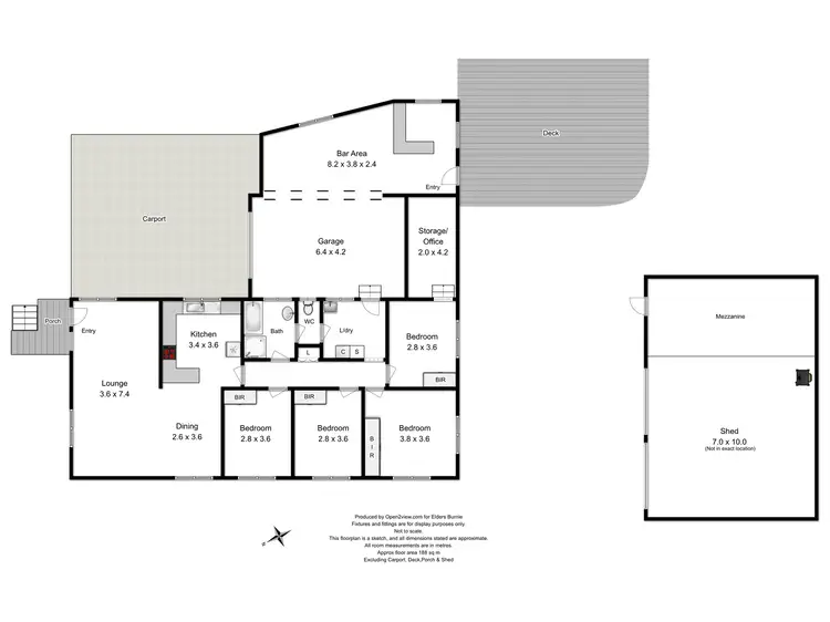 Floorplan of Homely house listing, 5 Fowell Street, Zeehan TAS 7469