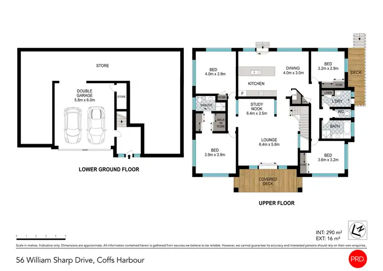 Floorplan of Homely house listing, 56 William Sharp Drive, Coffs Harbour NSW 2450
