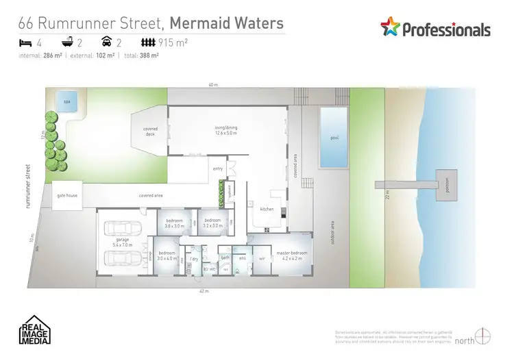 Floorplan of Homely house listing, 66 Rumrunner Street, Mermaid Waters QLD 4218