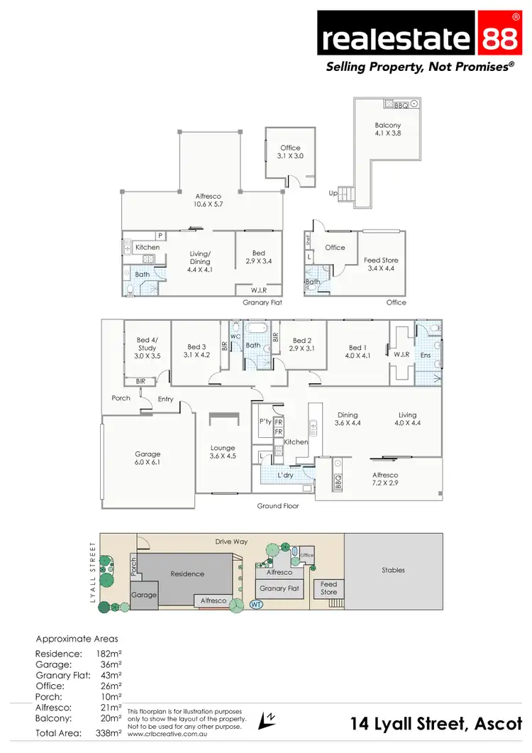 Floorplan of Homely house listing, 14 Lyall Street, Ascot WA 6104