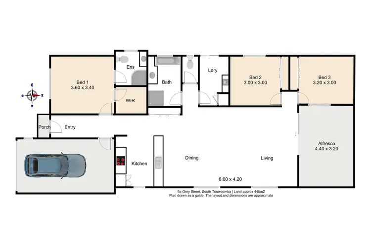 Floorplan of Homely house listing, 9a Grey Street, South Toowoomba QLD 4350
