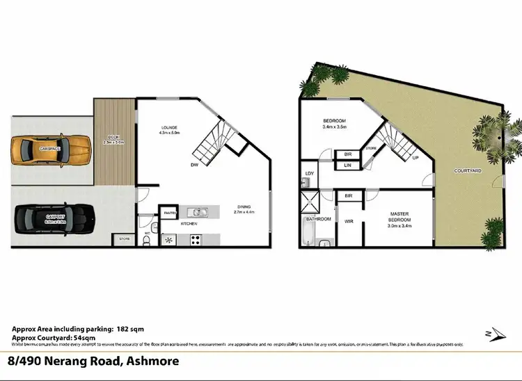 Floorplan of Homely house listing, 8/490 Nerang Road, Ashmore QLD 4214