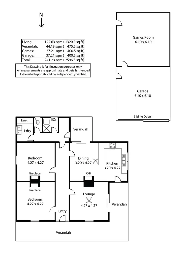 Floorplan of Homely house listing, 16 Gloucester Road, Jamestown SA 5491