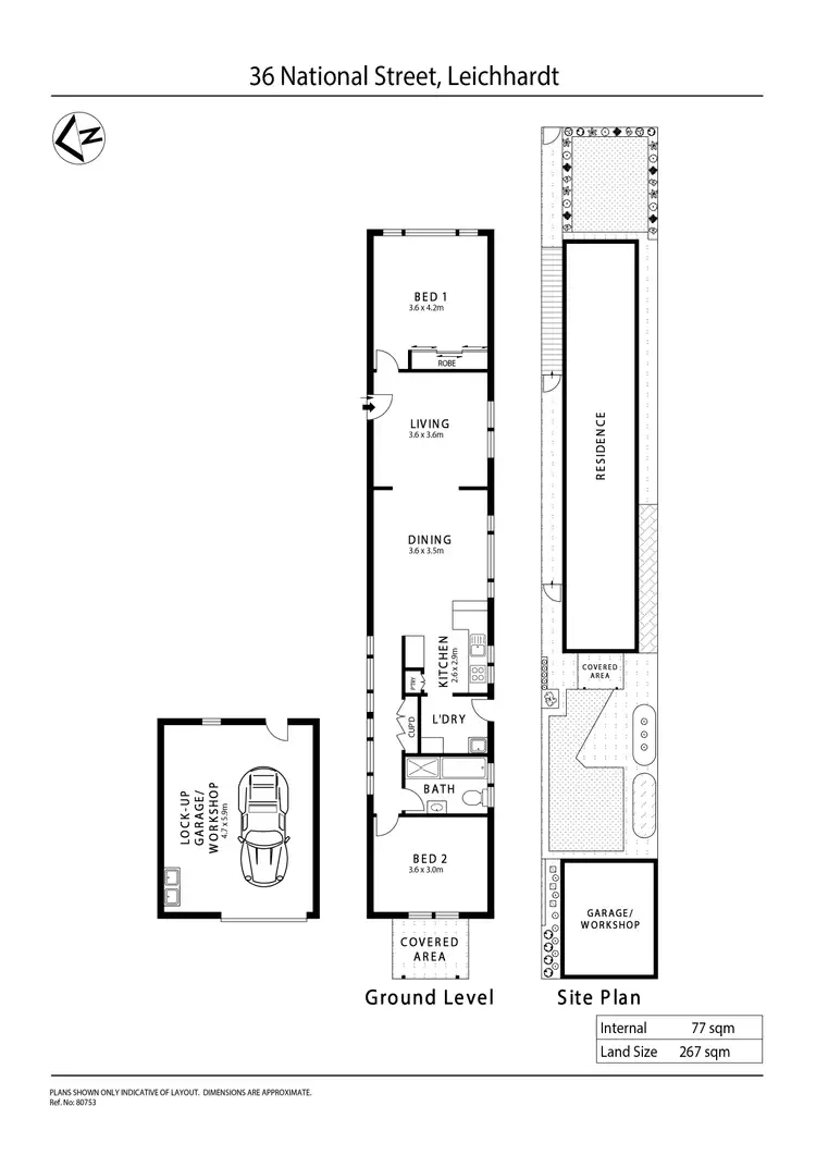 Floorplan of Homely house listing, 36 National Street, Leichhardt NSW 2040
